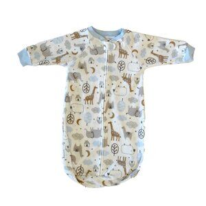 Carter's Baby Fleece Sleep Sack 0-9 Months Animals Llamas Elephants Giraffes